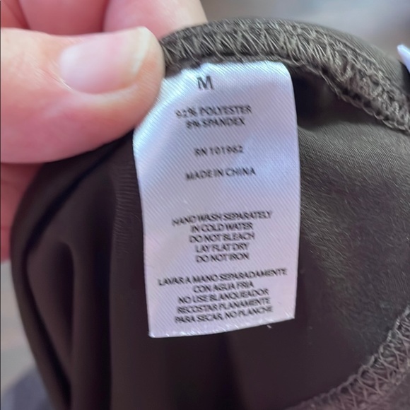 Brown Leggings. Runway Ready brand. Size medium - Picture 4 of 4